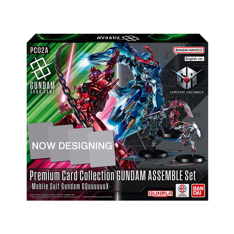 Gundam Card Game Premium Card Collection Assemble Set Gquuuuuux PC02A