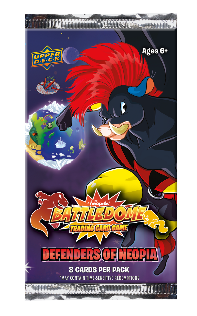 Neopets Battledome TCG Defenders of Neopia Booster Pack