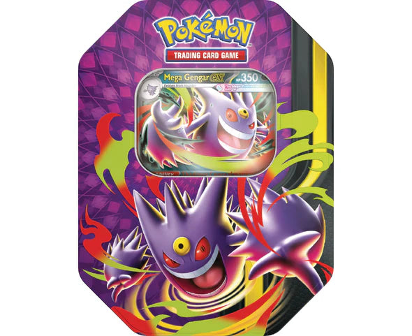 Pokemon Mega Moonlit Tin Mega Gengar ex