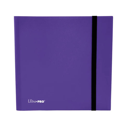 12 Pocket Pro Binder Eclipse Royal Purple