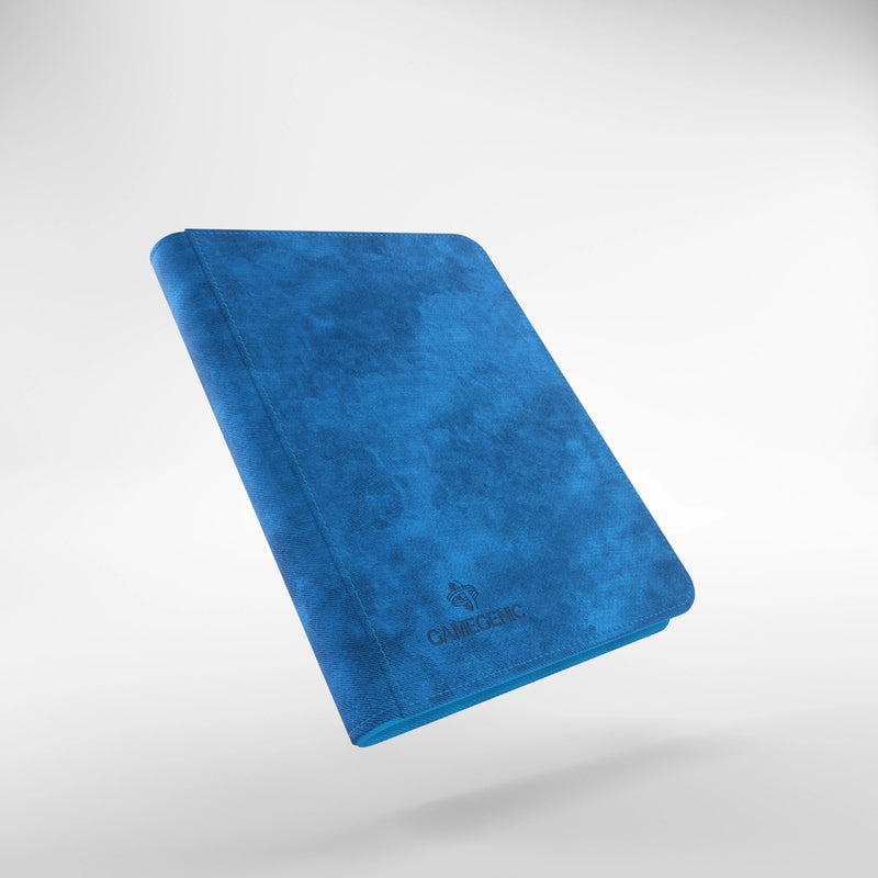 Gamegenic Zip Up 4 Pocket Binder Blue