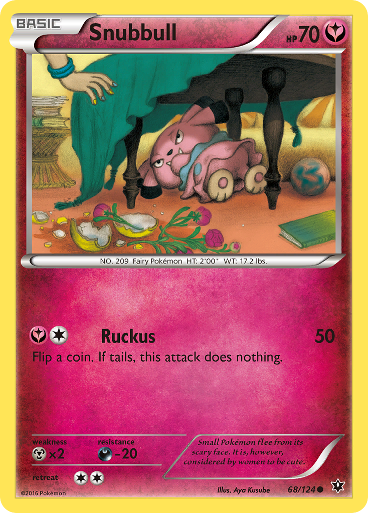 Snubbull 68/124 - XY  Fates Collide