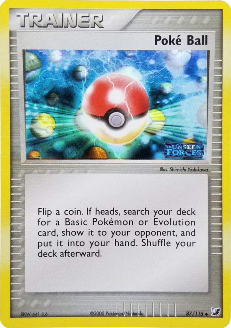 Poke Ball/115 - Unseen Forces Reverse Holofoil