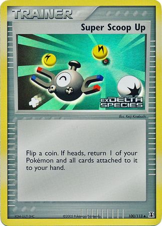 Super Scoop Up 100/113 - Delta Species Reverse Holofoil