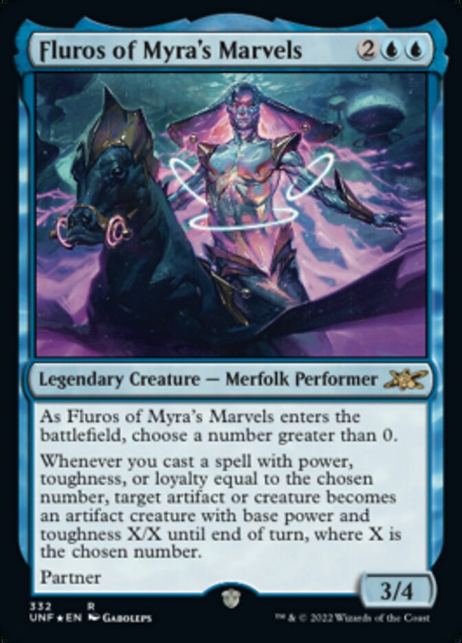 Fluros of Myra's Marvels (Galaxy Foil) (UNF-332) - Unfinity Foil