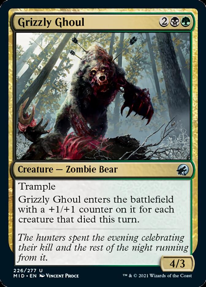 Grizzly Ghoul (MID-226) - Innistrad: Midnight Hunt