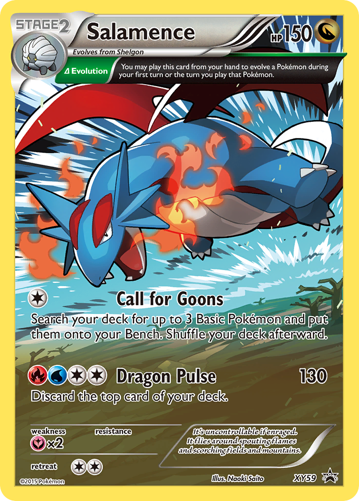 Salamence - XY59 XY59/211 - XY Promos Holofoil