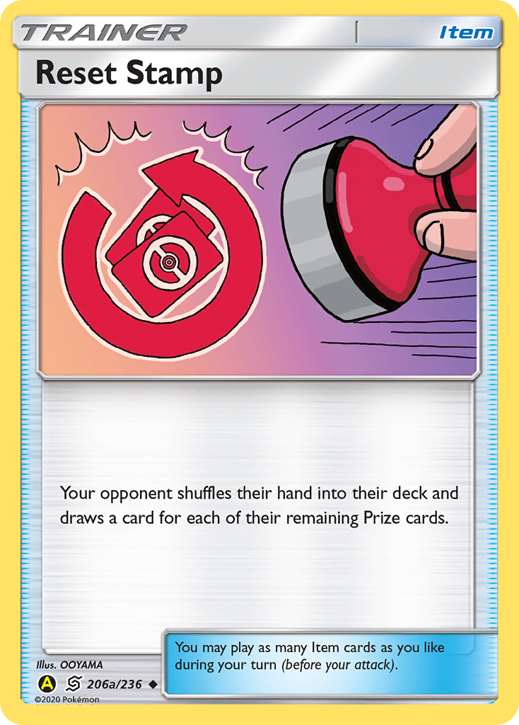 Reset Stamp - 206a/236 206a/236 - Alternate Art Promos