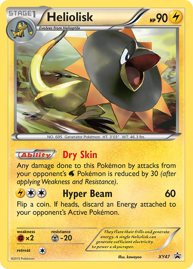 Heliolisk - XY47/211 - XY Promos Holofoil