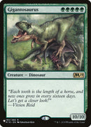 Gigantosaurus (LIST-185/280) - The List