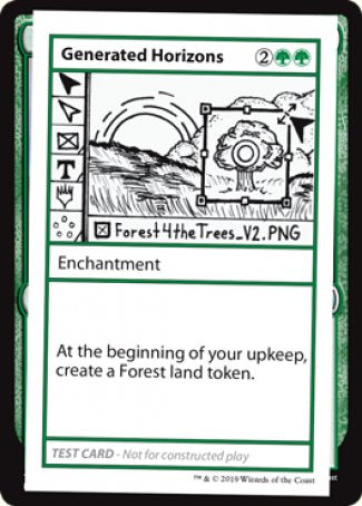 Generated Horizons (No PW Symbol) (CMB1-) - Mystery Booster Playtest Cards 2021