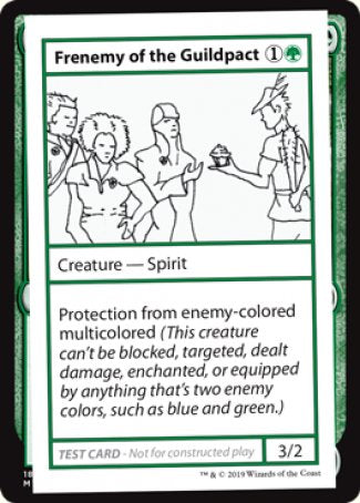 Frenemy of the Guildpact (No PW Symbol) (CMB1-) - Mystery Booster Playtest Cards 2021