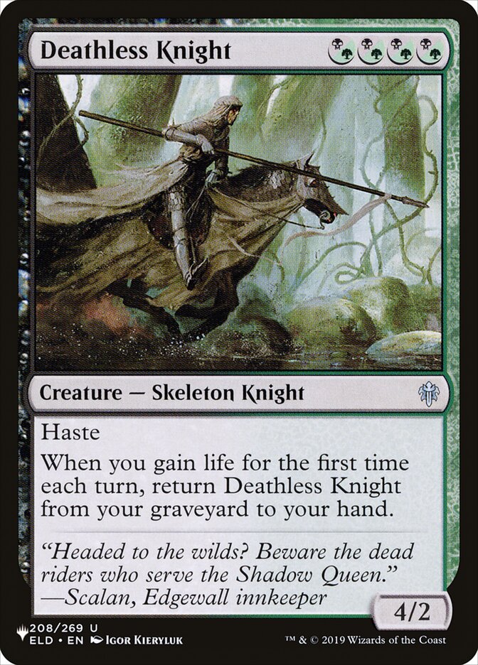 Deathless Knight (LIST-208/269) - The List