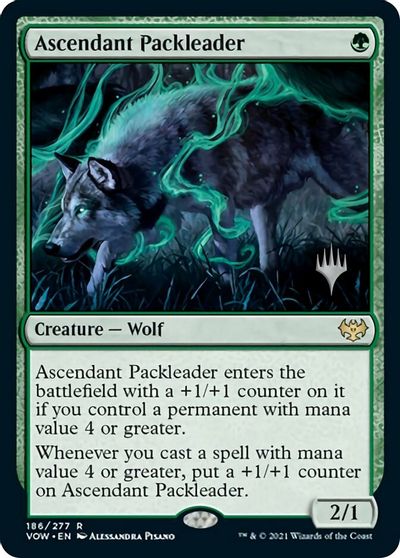 Ascendant Packleader (PPMID-) - Innistrad: Crimson Vow Promos