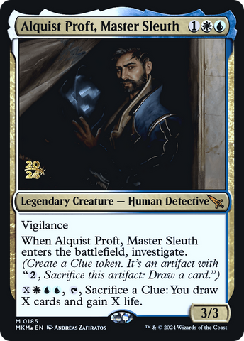 Alquist Proft, Master Sleuth (PRE-185) - Murders at Karlov Manor Promos Foil