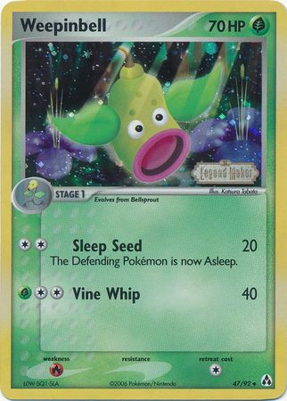 Weepinbell/92 - Legend Maker Reverse Holofoil