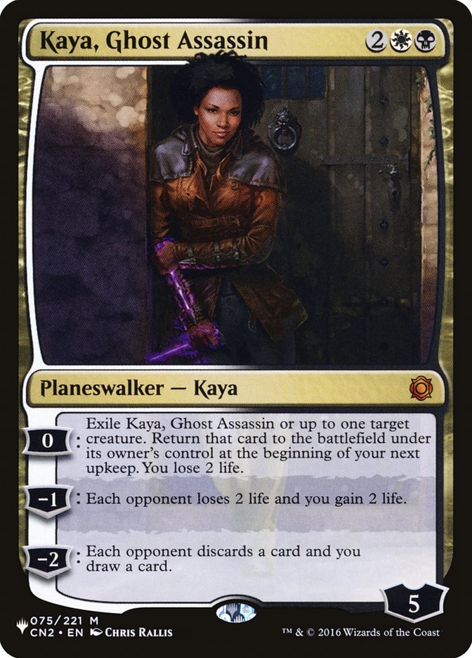 Kaya, Ghost Assassin (LIST-075/221) - The List