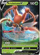 Kricketune V 6/163 - SWSH05 Battle Styles Holofoil