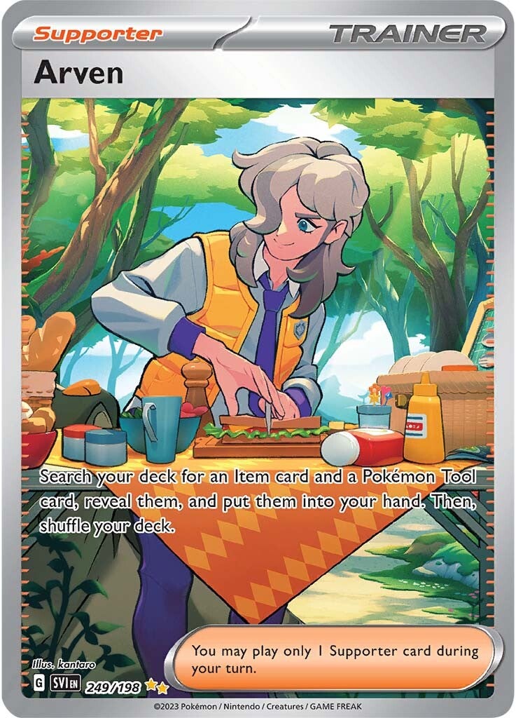 Arven - 249/198 249 - SV01 Scarlet & Violet Base Set Holofoil