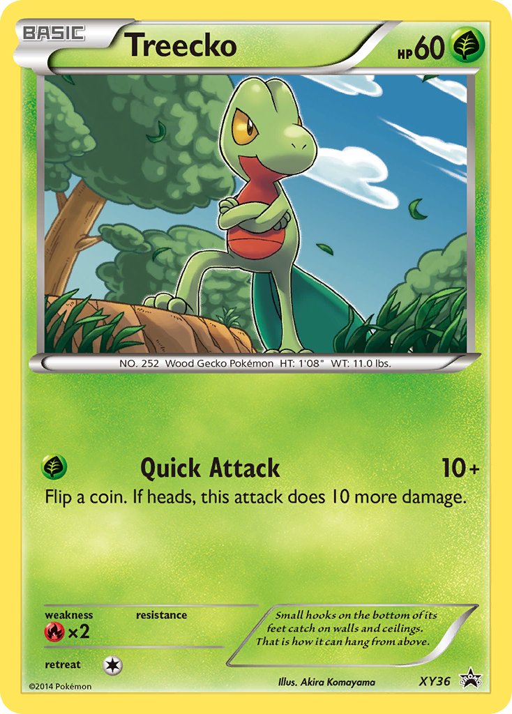 Treecko - XY36/211 - XY Promos Holofoil