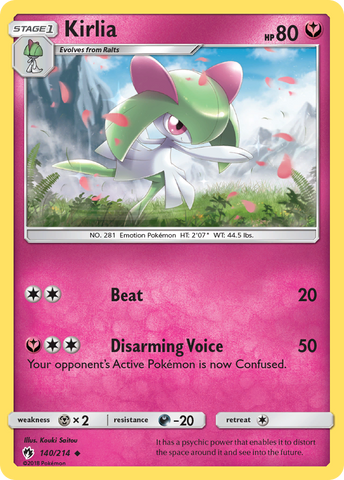 Kirlia 140/214 - SM  Lost Thunder