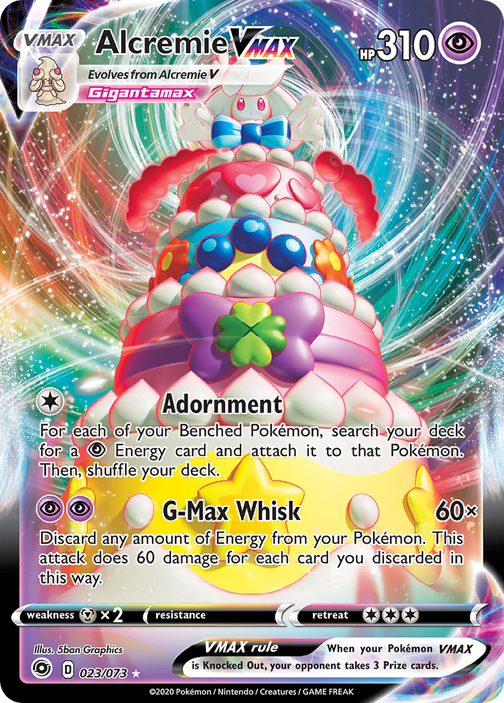 Alcremie VMAX 23/73 - Champions Path Holofoil