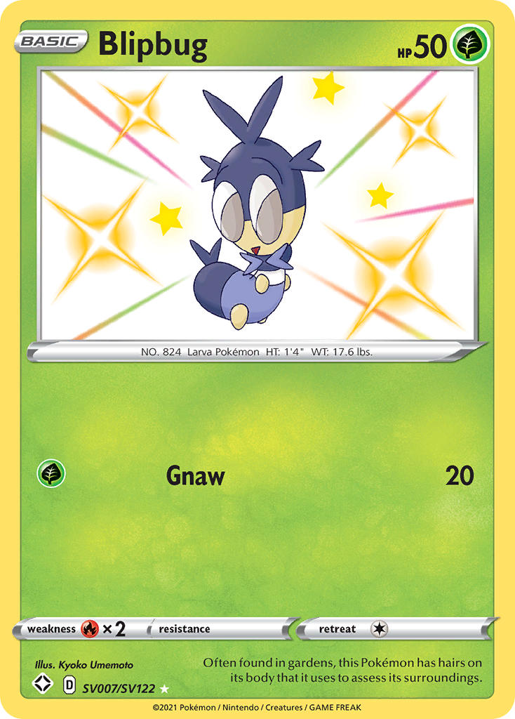 Blipbug SV007/122 - Shining Fates Shiny Vault Holofoil