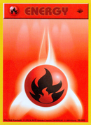 Fire Energy - 98/102 - 1st Edition Base Set Shadowless - Common