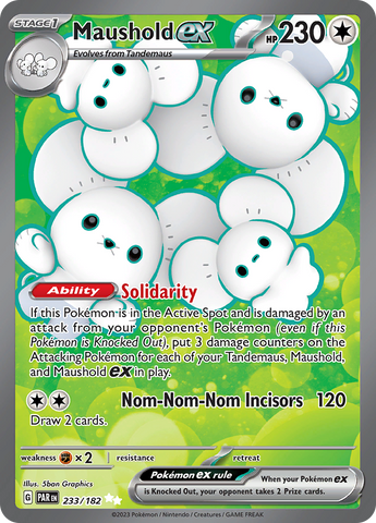 Maushold ex - 233/182 233 - SV04 Paradox Rift Holofoil