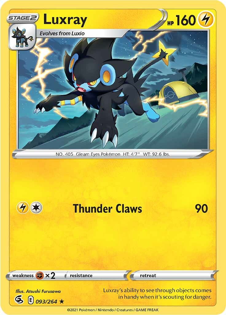 Luxray 93/264 - SWSH08 Fusion Strike