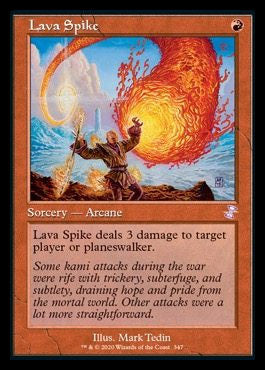 Lava Spike (TSR-347) - Time Spiral Remastered