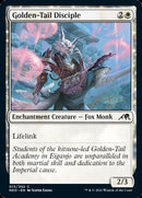 Golden-Tail Disciple (NEO-015) - Kamigawa: Neon Dynasty: (enchantment)