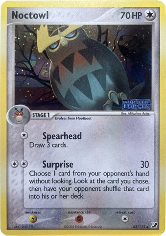 Noctowl/115 - Unseen Forces Reverse Holofoil