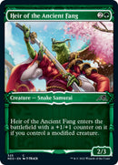 Heir of the Ancient Fang (Showcase) (NEO-325) - Kamigawa: Neon Dynasty: (Showcase)
