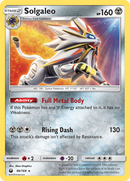 Solgaleo/168 - SM  Celestial Storm Holofoil