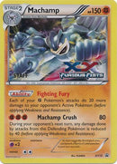 Machamp - XY13 (Prerelease) [Staff] - XY Promos Holofoil