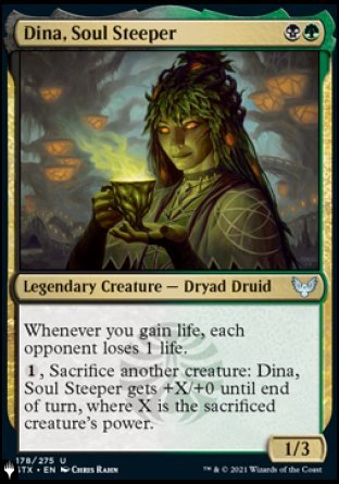 Dina, Soul Steeper (LIST-178/275) - The List
