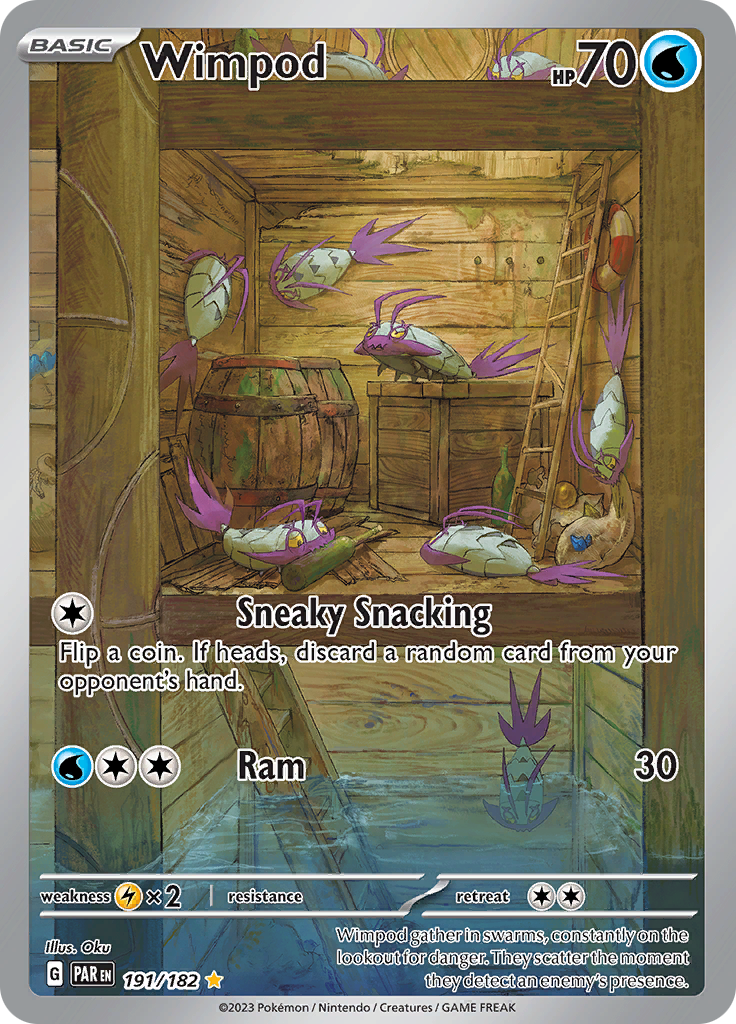 Wimpod - 191/182 191 - SV04 Paradox Rift Holofoil