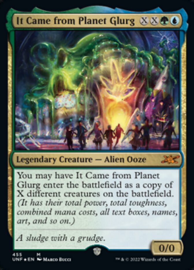 It Came from Planet Glurg (Galaxy Foil) (UNF-455) - Unfinity Foil