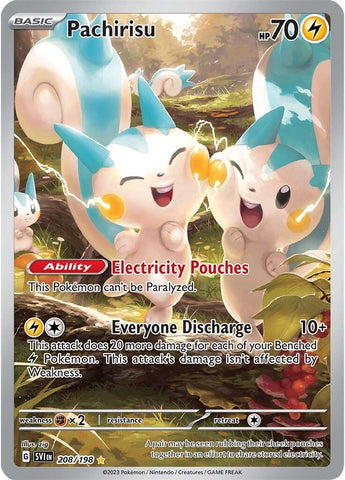 Pachirisu - 208/198 208 - SV01 Scarlet & Violet Base Set Holofoil