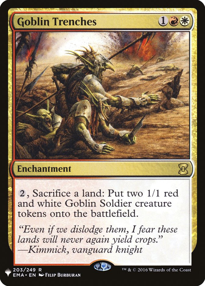 Goblin Trenches (LIST-203/249) - The List