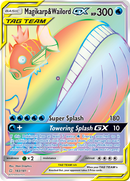 Magikarp & Wailord GX (Secret)/181 - SM  Team Up Holofoil