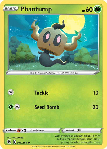 Phantump 16/264 - SWSH08 Fusion Strike