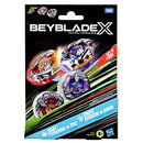Beyblade X Beat Tyranno 4-70Q and Knife Shinobi 4-80HN Dual Pack