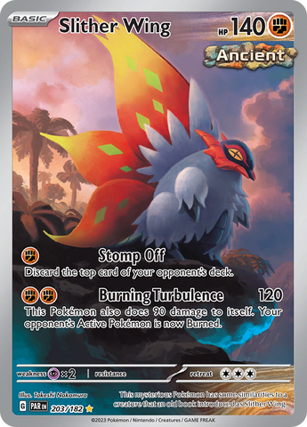 Slither Wing - 203/182 203 - SV04 Paradox Rift Holofoil