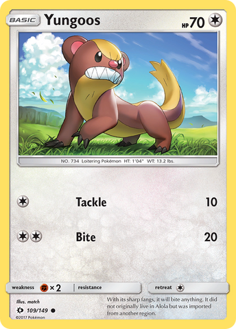 Yungoos 109/149 - SM Base Set