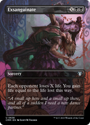 Exsanguinate (Borderless) (CMM-638) - Commander Masters (Borderless)