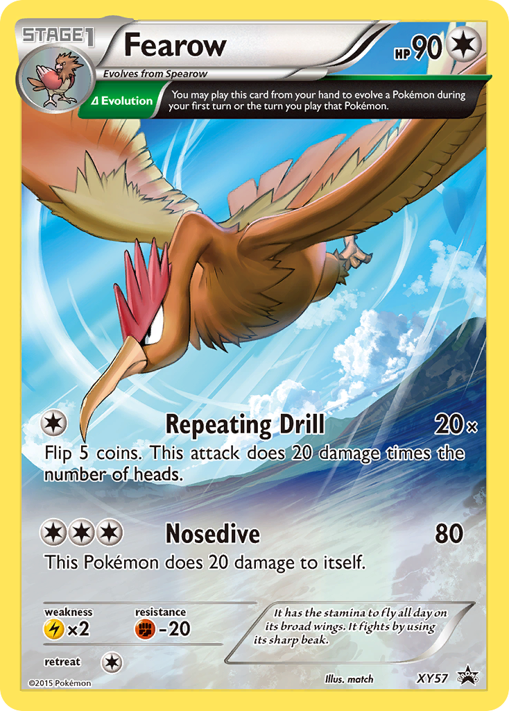 Fearow/211 - XY Promos Holofoil