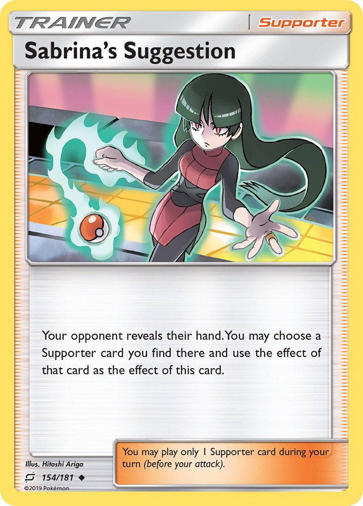 Sabrina's Suggestion 154/181 - SM  Team Up
