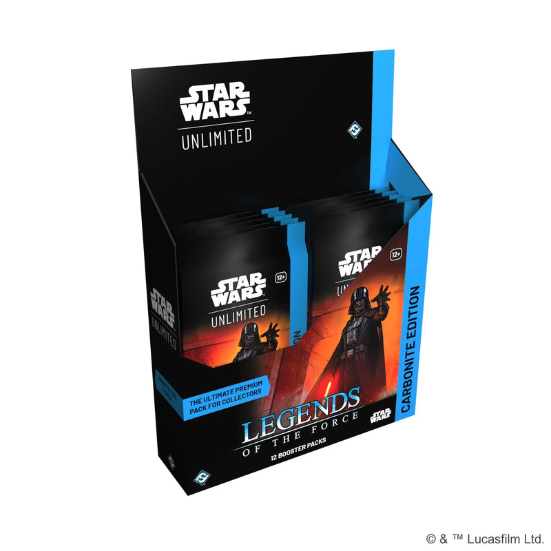 Star Wars Unlimited Legends of the Force Carbonite Booster Box